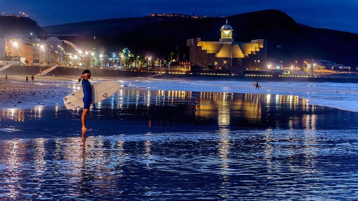 Bkd1 - Apartamento Entero A 50 Metros Playa De Las Canteras لاس بالماس دي غران كاناريا المظهر الخارجي الصورة